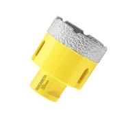 Teronbeta Foret à Diamant 50mm, M14 Brasé Sous Vide Trépan à Scie Cloche Diamant Pour Carrelage Porcelaine Céramique Marbre Granit Pierre Quartz