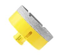 Teronbeta Foret à Diamant 95mm, M14 Brasé Sous Vide Trépan à Scie Cloche Diamant Pour Carrelage Porcelaine Céramique Marbre Granit Pierre Quartz