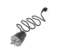 Teror Moteur de barbecue, FD801A ABS - Rotateur de barbecue - Accessoire pour appareils de barbecue en plein air - Prise européenne 250 V (noir)