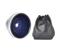 Teror Objectif Fisheye, Argent Forte Applicabilité 37mm 0.25X Objectif supplémentaire Super Fisheye pour objectifs d'appareil Photo 37mm Ca_liber