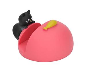 Teror Support de téléphone Mignon, Support de téléphone Mignon Chat Noir Style Durable Robuste donnant Un Support de téléphone Portable pour l'école de Bureau à Domicile