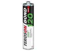 TEROSON BOND 120 310ml colle pare-brise polyuréthane noire, adhésif haute résistance compatible ADAS, remplacement pare brise voiture, temps de prise 2h