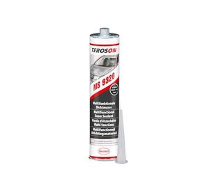 TEROSON MS 9320 SF Mastic étanchéité carrosserie, Noir, Cartouche de 300 ml