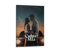 Terp Culpa Mia Poster d'art mural avec cadre décoratif pour chambre à coucher, salon, décoration moderne et esthétique, 30 x 45 cm