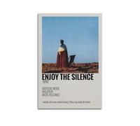 Terp Poster « Enjoy The Silence » - Décoration murale pour chambre à coucher, salon - Style moderne - Sans cadre - 40 x 60 cm