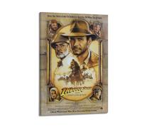 Terp Poster Indiana Jones et la dernière croisade - Décoration murale moderne et esthétique - 30 x 45 cm - Cadeau pour un ami - Pour chambre à coucher, salon - Style moderne - Cadre