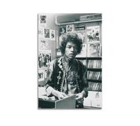 Terp Poster Jimi Hendrix - Art mural - Cadeau pour un ami - Décoration de chambre à coucher, salon - Moderne - Esthétique - Sans cadre - 30 x 45 cm