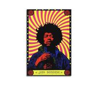Terp Poster Jimi Hendrix - Décoration murale - Cadeau pour chambre à coucher, salon - Décoration moderne et esthétique - Sans cadre - 40 x 60 cm