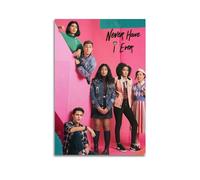 Terp Poster « Never Have I Ever » - Cadeau pour chambre à coucher, salon - Décoration moderne et esthétique - Sans cadre - 50 x 75 cm