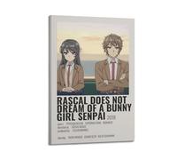 Terp Poster Rascal Does Not Dream of A Bunny Girl Senpai - Décoration murale moderne et esthétique - Cadeau pour chambre à coucher, salon - 30 x 45 cm