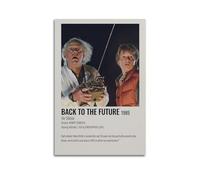 Terp Poster Retour vers le futur - Décoration murale - Cadeau pour un ami, chambre à coucher, salon, décoration moderne, esthétique sans cadre - 20 x 30 cm