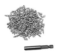 Terphadp 200 PièCes 4X12Mm Roue Cosses Neige Vis Pneu Goujons AntidéRapant Chute Pointes pour Voiture Moto VéLo