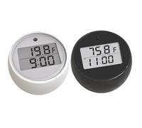 Terphadp Thermomètre de Bain de Glace avec Minuterie, Thermomètre à Immersion dans L' Froide, Thermomètre de Bain de Glace Multifonction 2 en 1 Flottant