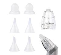 TERPINK Pièces de rechange pour aspirateur nasal compatibles avec GROWNSY, Watolt, LittleTora, Heyvalue, Cocobela, HailiCare, KIDIRA, TEQIN, X-Bosak, chambre d'aspiration et 6 embouts en silicone