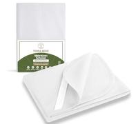 Terra Beds Protège-matelas 140 x 200 cm - 100 % imperméable - Matériau en coton respirant et super doux - Sans bruit - Certifié Oeko-Tex - Protection contre les taches et lavable