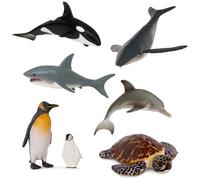 Terra by Battat, Animaux Marins, Figurines océaniques détaillées