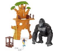 Terra by Battat- Gorille Electronic Gorilla, Treehouse PLAYSET, 62243466395, Grand