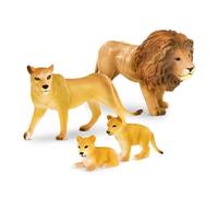 Terra by Battat - Famille Lion - Jouet Lion - Animaux du Safari - Animaux de la Jungle