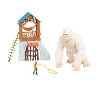 Terra by Battat - Gorilla Expedition Flocon de Neige - Jeu de Figurines - Jouet électronique Gorille - Jeu de la Jungle - Jouet Animal - 3 Ans et +