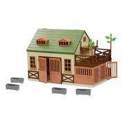 Terra by Battat - Hôpital pour Animaux - Hôpital des Jouets - Jeu d'animaux - Maison de Jeux - Maison de Jeu en Bois