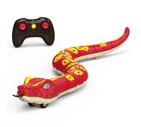 Terra by Battat - Python Rouge télécommandé, Serpent Rampant réaliste