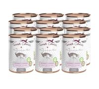 Terra Canis Autruche & panais - Nourriture Humide Hypoallergénique, 12x400g I Aliment pour Chien 1re qualité, 100% aux Standards de l’Alimentation Humaine I Pauvre en allergènes