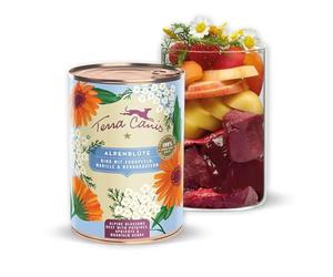 Terra Canis Bœuf aux Pommes de Terre, abricots et Herbes de Montagne - Menu Flower «Fleur des Alpes» Pâtée 400g | Riche et sain
