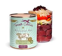 Terra Canis Bœuf, courgette, Citrouille et Origan - Nourriture Humide sans céréales, 800 g I Nourriture pour Chien de qualité supérieure en 100% qualité Alimentaire Toutes Les matières premières I