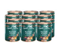 Terra Canis Bœuf et gibier avec Citrouille, Pomme et Myrtille - Naturhund, 12x800g | Nourriture pour Chiens Premium avec ingrédients répondant à 100% aux Standards de l’Alimentation Humaine