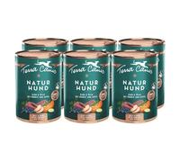Terra Canis Bœuf et gibier avec Citrouille, Pomme et Myrtille - Naturhund, 6x400g | Nourriture pour Chiens Premium avec ingrédients répondant à 100% aux Standards de l’Alimentation Humaine