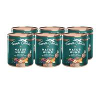 Terra Canis Bœuf et gibier avec Citrouille, Pomme et Myrtille - Naturhund, 6x800 g | Nourriture pour Chiens Premium avec ingrédients répondant à 100% aux Standards de l’Alimentation Humaine