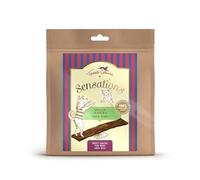 Terra Canis Sensations - Jolly Jerkies 90 g | Idéal comme activité de Mastication | Friandise Premium pour Chiens avec ingrédients répondant à 100% aux Standards de l’Alimentation Humaine (bœuf)