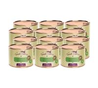Terra Canis Bœuf, Carotte & Riz Naturel - Nourriture Humide Classique, 12x200g I Aliments pour Chiens 1re qualité 100% aux Standards de l’Alimentation Humaine I Riche & sain I sans céréales & Gluten