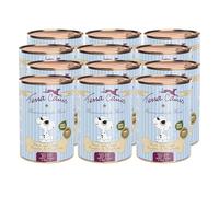 Terra Canis Bœuf, Pomme, cynorhodon & Carotte - Nourriture Humide Chiot, 12x400g I Aliment pour Chiens 1re qualité 100% aux Standards de l’Alimentation Humaine I Riche & Faible en allergènes