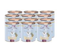 Terra Canis Bœuf, Pomme, cynorhodon & Carotte - Nourriture Humide Chiot, 12x800g I Aliment pour Chiens 1re qualité 100% aux Standards de l’Alimentation Humaine I Riche & Faible en allergènes