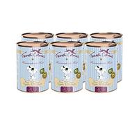 Terra Canis Bœuf, Pomme, cynorhodon & Carotte - Nourriture Humide Chiot, 6x400g I Aliment pour Chiens 1re qualité 100% aux Standards de l’Alimentation Humaine I Riche & Faible en allergènes