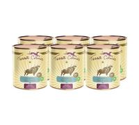Terra Canis Buffle, Nourriture Humide Classique pour Chiens, 6x800g