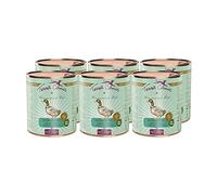 Terra Canis Canard, Citrouille et Fraise - Nourriture Humide sans céréales, 6 x 800 g, Nourriture pour Chien de qualité Alimentaire 100% Alimentaire, Toutes Les matières premières, Riche et Saine,