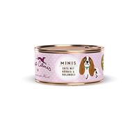 Terra Canis Canard, potiron, Fraise & sureau, Nourriture Humide Petits Chiens, 100g I Aliment pour Chien 1re qualité, 100% aux Standards de l’Alimentation Humaine I Riche en Calcium & sans Gluten