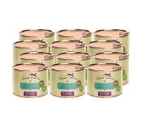 Terra Canis Canard, Riz Naturel, Betterave & Poire - Nourriture Humide Classique, 12x200g I Aliment pour Chiens 1re qualité 100% aux Standards de l’Alimentation Humaine I Riche & sain I sans céréales