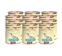 Terra Canis Canard, Riz Naturel, Betterave & Poire - Nourriture Humide Classique, 12x800g I Aliment pour Chiens 1re qualité 100% aux Standards de l’Alimentation Humaine I Riche & sain I sans céréales