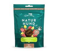 Terra Canis Chien naturel - To Go Trekking Treats 50 g | Pour récompenser lors d'activités communes | Avec des superaliments naturels | Snack de qualité supérieure pour chiens en 100 % qualité