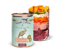 Terra Canis Dinde, céleri, Citrouille et cresson - Nourriture Humide sans céréales, 400 g I Nourriture pour Chien de qualité supérieure en 100% qualité Alimentaire Toutes Les matières premières I