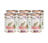 Terra Canis Dinde & céleri, Nourriture Humide Light pour Chiens, 6x400g | 100% qualité alimentaire pour toutes les matières premières, viande fraîche et ananas, réduit en calories et graisses