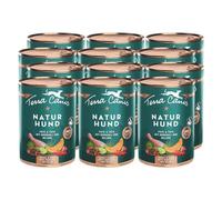 Terra Canis Dinde et Canard avec Brocoli et Melon - Naturhund, 12x400g | Nourriture pour Chiens Premium avec ingrédients répondant à 100% aux Standards de l’Alimentation Humaine