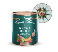 Terra Canis Dinde et Canard avec Brocoli et Melon - Naturhund, 800 g | Nourriture pour Chiens Premium avec ingrédients répondant à 100% aux Standards de l’Alimentation Humaine