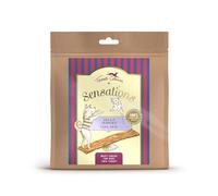 Terra Canis Sensations - Jolly Jerkies 90 g | Idéal comme activité de Mastication | Friandise Premium pour Chiens avec ingrédients répondant à 100% aux Standards de l’Alimentation Humaine (Dinde)