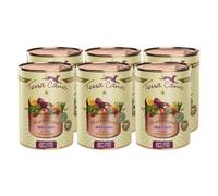 Terra Canis Gibier, Poulet, Citrouille, Poire et thym - Marktragout, 6x385 g I Nourriture pour Chien de qualité Alimentaire 100% de qualité Alimentaire Toutes Les matières premières I Riche et Saine