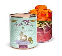 Terra Canis Lapin, courgette, Abricot et bourrache - sans céréales - 800 g - Nourriture pour Chiens de Haute qualité - 100% qualité Alimentaire Toutes Les matières premières