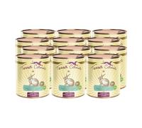 Terra Canis Lapin, courgette & Amarante - Nourriture Humide Classique,12x800g I Aliment pour Chiens 1re qualité 100% aux Standards de l’Alimentation Humaine I Riche & sain I sans céréales & Gluten